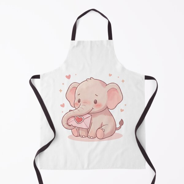 Item preview, A Charming Baby Elephant - Sealed with Love designed and sold by DigitfanStudio.