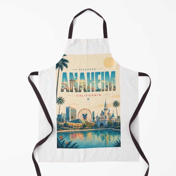 Item preview, Anaheim, California, Disneyland Resort y el condado de Orange. designed and sold by Places On Earth.