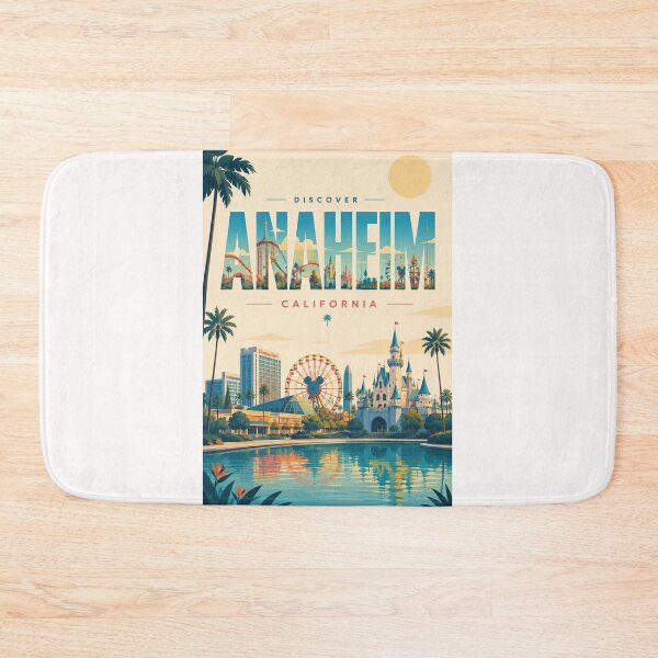 Item preview, Anaheim California, Disneyland Resort and Orange County designed and sold by Places On Earth.