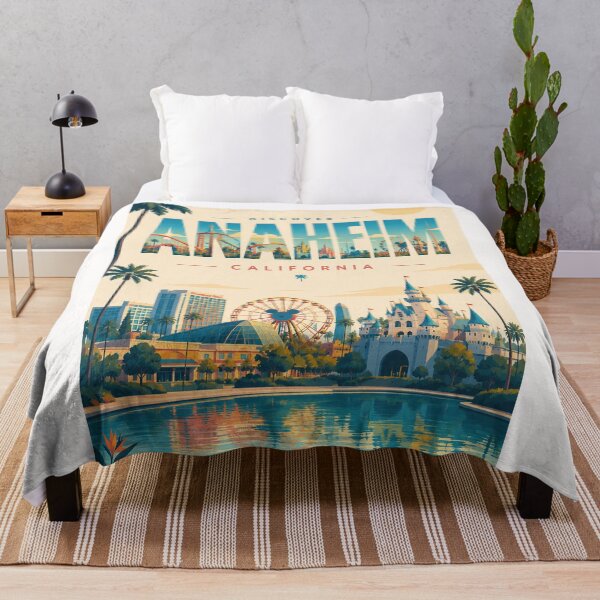 Item preview, Anaheim California, Disneyland Resort and Orange County designed and sold by Places On Earth.