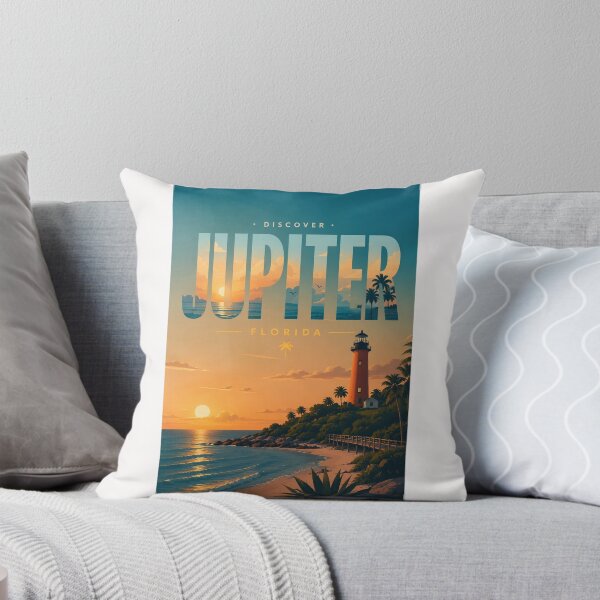 Item preview, Jupiter Inlet Lighthouse, Jupiter Florida Atlantic Coast designed and sold by Places On Earth.