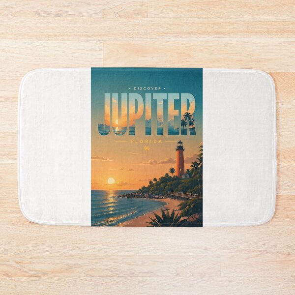 Item preview, Jupiter Inlet Lighthouse, Jupiter Florida Atlantic Coast designed and sold by Places On Earth.