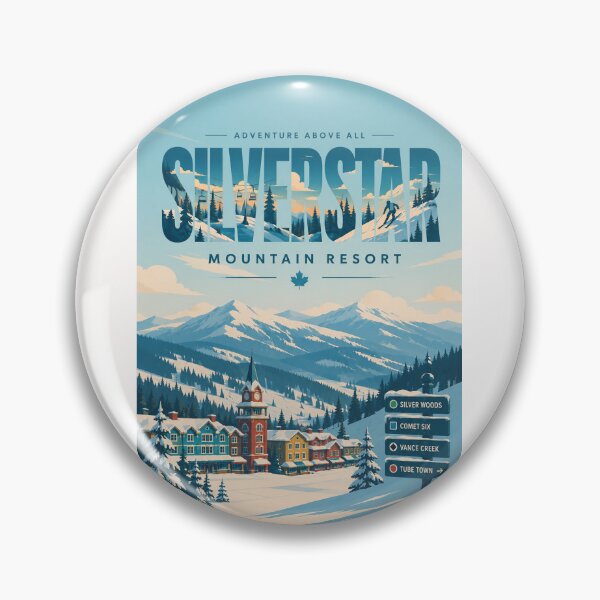Item preview, SilverStar Mountain Resort, British Columbia Canada designed and sold by Places On Earth.
