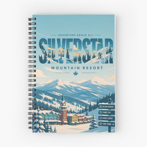 Item preview, SilverStar Mountain Resort, British Columbia Canada designed and sold by Places On Earth.