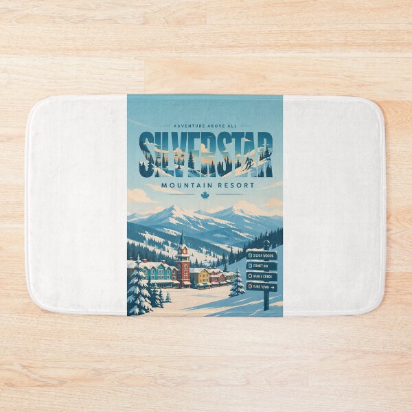 Item preview, SilverStar Mountain Resort, British Columbia Canada designed and sold by Places On Earth.