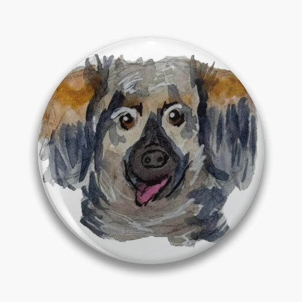 Item preview, Watercolor Pup designed and sold by browneyedgirlannie .