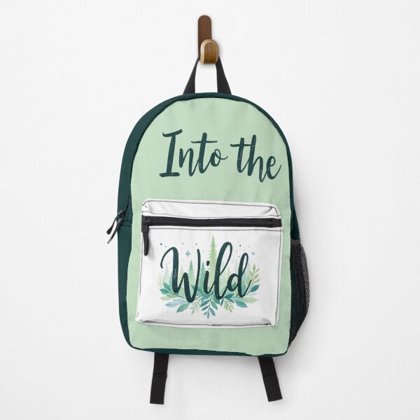 Item preview, Into the Wild Nature Quote Forest Design designed and sold by Connys Colorful World.