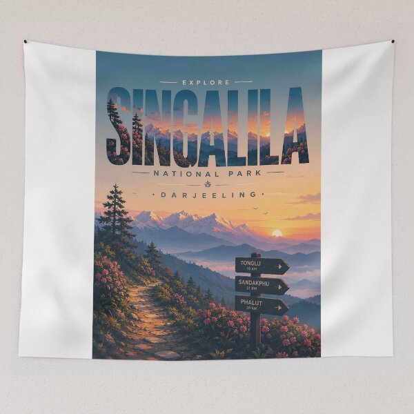 Item preview, Singalila National Park Himalayan Sunrise, Darjeeling West Bengal designed and sold by Places On Earth.
