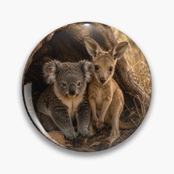 Item preview, Tiny Outback Koala Kangaroo Australian Wildlife designed and sold by BagFactoryUK.