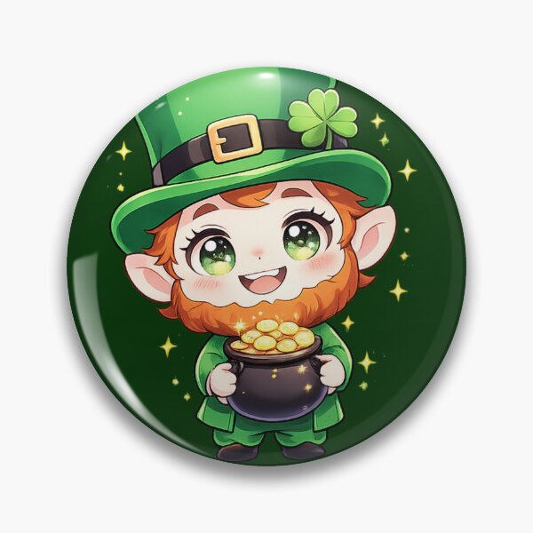 Artikelvorschau, NU Leprechaun — Cute St Patricks Day Mascot entworfen und verkauft von NUFADE.
