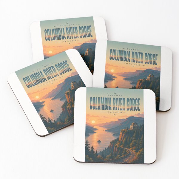 Item preview, Columbia River Gorge and Crown Point Vista House, Oregon designed and sold by Places On Earth.