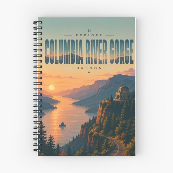 Item preview, Columbia River Gorge and Crown Point Vista House, Oregon designed and sold by Places On Earth.