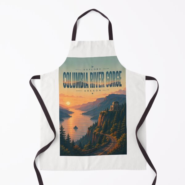 Item preview, Columbia River Gorge and Crown Point Vista House, Oregon designed and sold by Places On Earth.