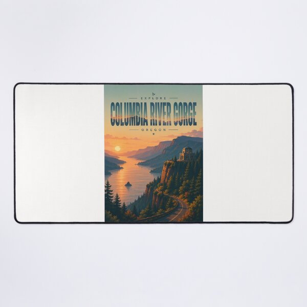 Item preview, Columbia River Gorge and Crown Point Vista House, Oregon designed and sold by Places On Earth.