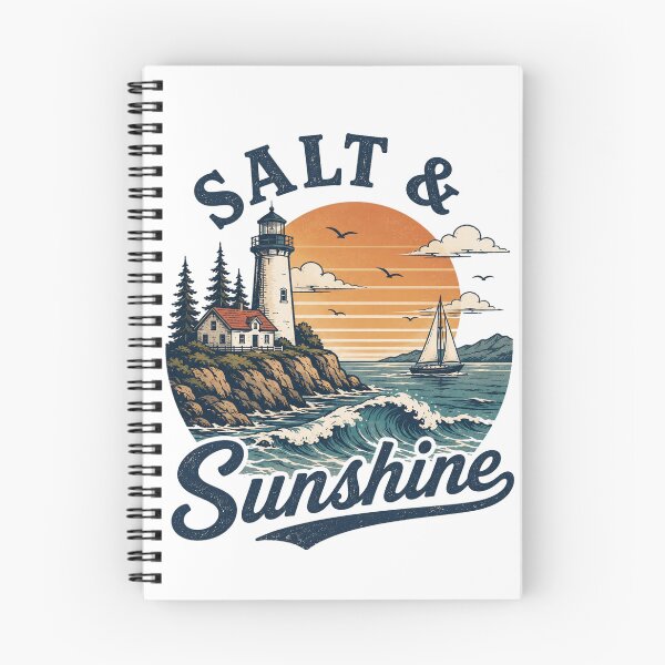 Item preview, Salt and Sunshine Coastal Lighthouse Escape designed and sold by the-dovlat.