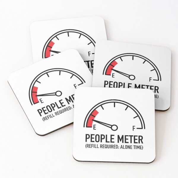 Item preview, Introvert Gauge Low Personal Needed designed and sold by FrankOliver.