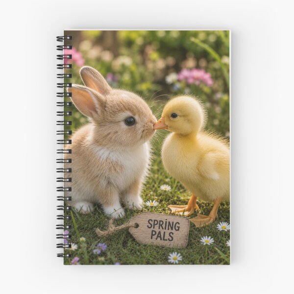 Item preview, Cute Spring Pals Bunny Duckling Friendship designed and sold by BagFactoryUK.
