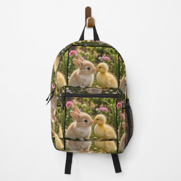 Item preview, Cute Spring Pals Bunny Duckling Friendship designed and sold by BagFactoryUK.