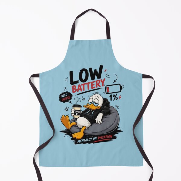 Item preview, Funny Relaxing Duck Cartoon Design designed and sold by RajDeals.