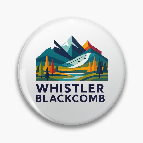 Item preview, Whistler Blackcomb Canada Souvenir - Ski Resort & Mountain Landscape Art designed and sold by OzzFrequency.