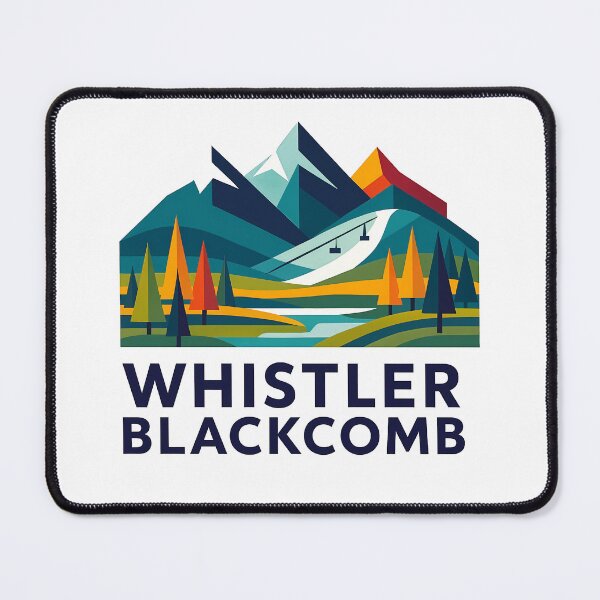 Item preview, Whistler Blackcomb Canada Souvenir - Ski Resort & Mountain Landscape Art designed and sold by OzzFrequency.