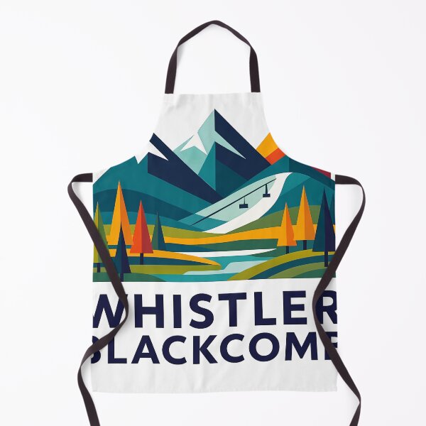 Item preview, Whistler Blackcomb Canada Souvenir - Ski Resort & Mountain Landscape Art designed and sold by OzzFrequency.