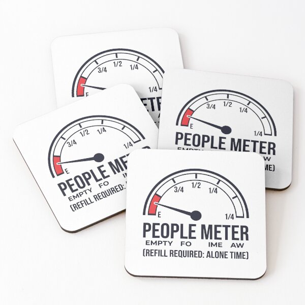 Item preview, Introvert Recharge Gauge Personal Alone Needed designed and sold by FrankOliver.