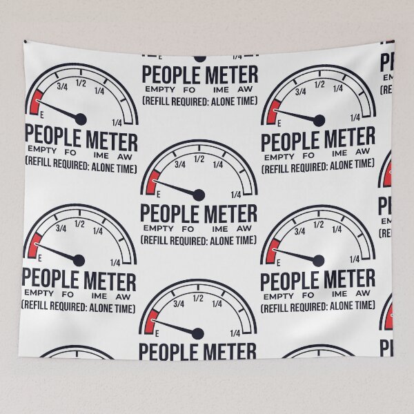 Item preview, Introvert Recharge Gauge Personal Alone Needed designed and sold by FrankOliver.
