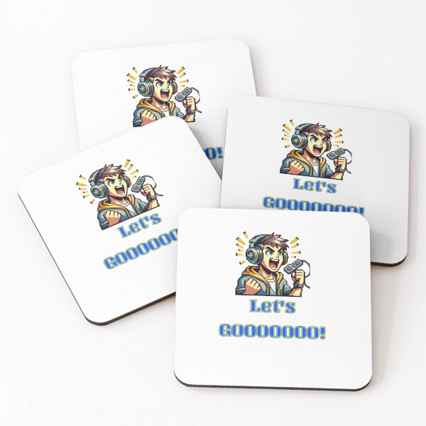 Item preview, Gamer Let's Go  designed and sold by FreakNRetro.