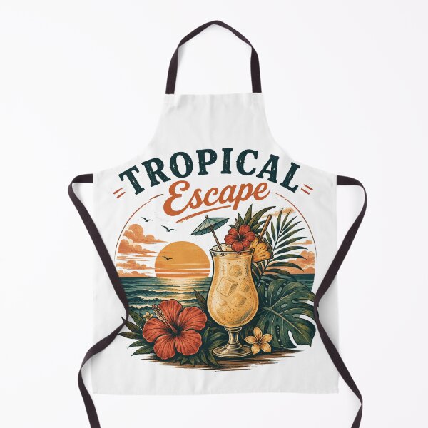 Item preview, Tropical Escape Sunset Cocktail Paradise Vibes designed and sold by the-dovlat.