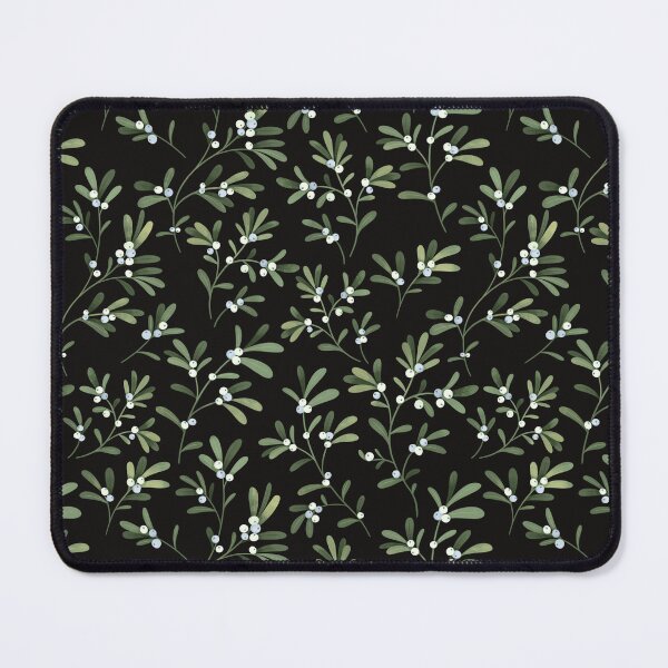 Item preview, Christmas Holly Leaves and Red Berries Seamless Pattern | Festive Holiday Botanical Print designed and sold by Lazarteva illustrations.