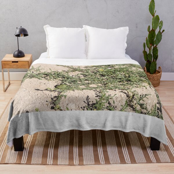 Item preview, Wild Watermelon Growing on Dry Ground With Striped Rind and Vining Leaves in Sunny Field designed and sold by Nmallia.