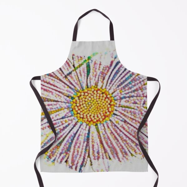Item preview, Pastel Mosaic Beaded Daisy Flower Pop Art Graphic designed and sold by BalkanBloom.