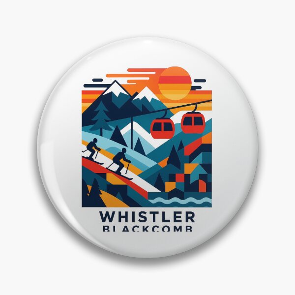 Item preview, Whistler Blackcomb Canada Souvenir - Ski Resort & Mountain Landscape Art designed and sold by OzzFrequency.