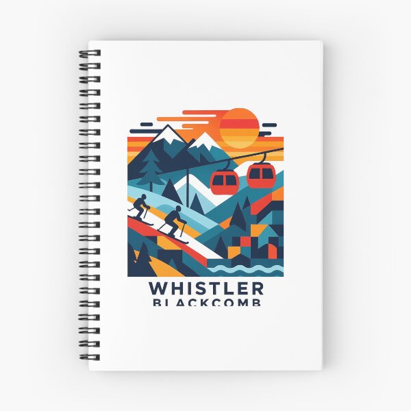 Item preview, Whistler Blackcomb Canada Souvenir - Ski Resort & Mountain Landscape Art designed and sold by OzzFrequency.