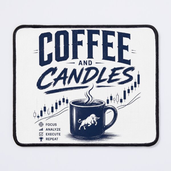 Item preview, Coffee and Candles Trading Motivation Design designed and sold by PipForgeStudio .