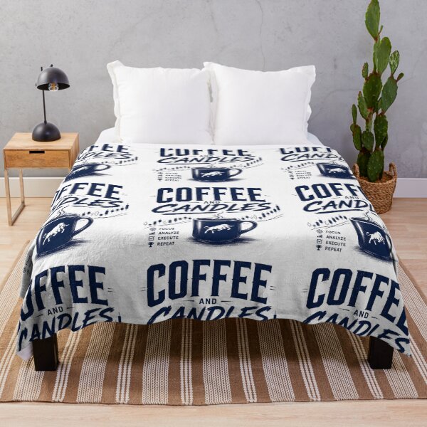 Item preview, Coffee and Candles Trading Motivation Design designed and sold by PipForgeStudio .