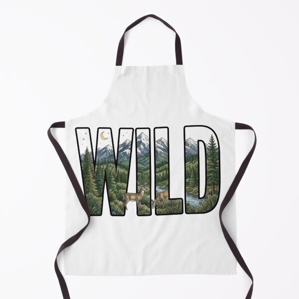 Item preview, WILD Nature Adventure – Mountain Deer Forest Double Exposure Landscape designed and sold by raedattia.