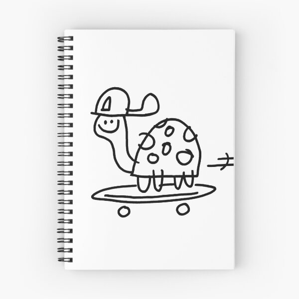 Item preview, Happy Skating Turtle designed and sold by rutmerdesign.