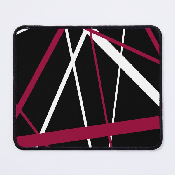 Item preview, Bold Magenta-Pink Diagonal Lines White Accents designed and sold by taiche.