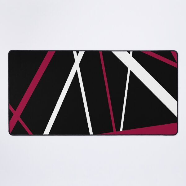 Item preview, Bold Magenta-Pink Diagonal Lines White Accents designed and sold by taiche.