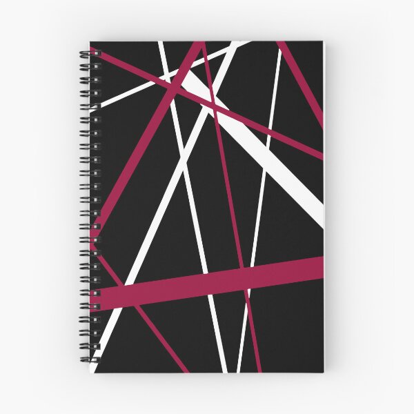 Item preview, Bold Magenta-Pink Diagonal Lines White Accents designed and sold by taiche.