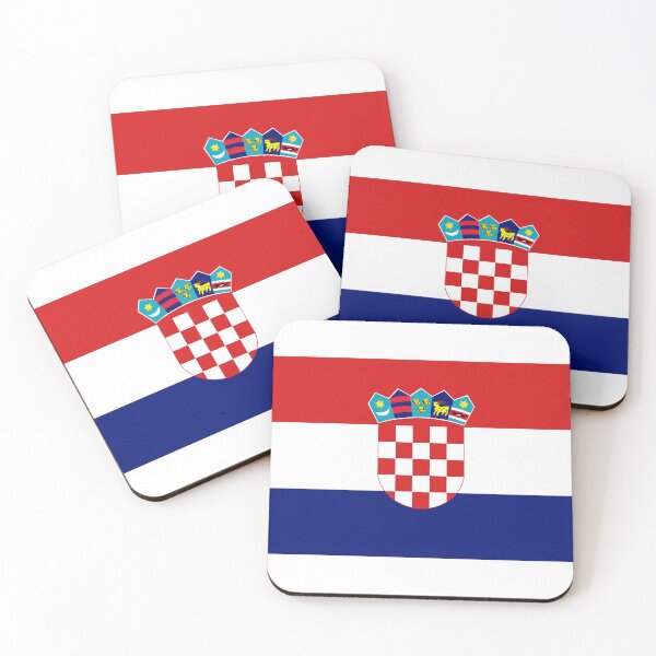 Item preview, Croatian Flag- Show your love for Croatia! designed and sold by AlaskaExtreme.
