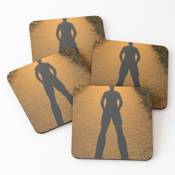 Item preview, Strong Shadow Silhouette | Confident Man at Sunset | Motivational Minimalist Art designed and sold by CJLindy.