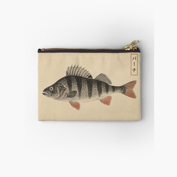 Item preview, European Perch Gyotaku Fish Print — Angler's Woodblock No. 4 | Japanese Woodblock designed and sold by Planthem.
