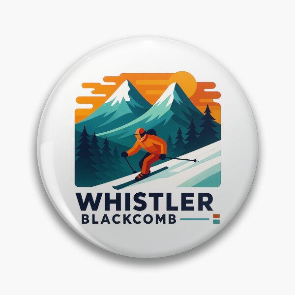 Item preview, Whistler Blackcomb Canada Souvenir - Ski Resort & Mountain Landscape Art designed and sold by OzzFrequency.