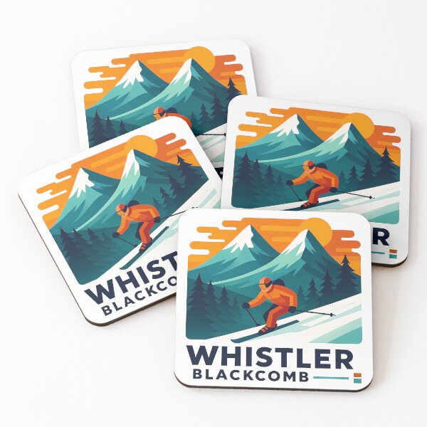 Item preview, Whistler Blackcomb Canada Souvenir - Ski Resort & Mountain Landscape Art designed and sold by OzzFrequency.