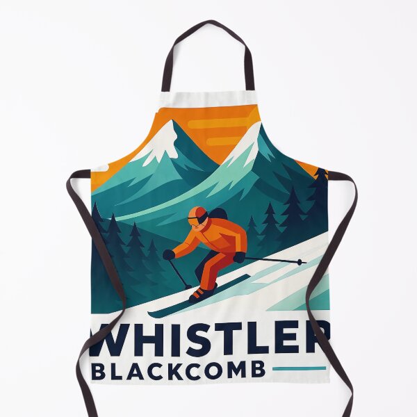 Item preview, Whistler Blackcomb Canada Souvenir - Ski Resort & Mountain Landscape Art designed and sold by OzzFrequency.