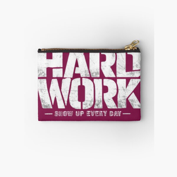 Item preview, Vintage Grunge Typography Design Hard Work Show Up Every Day   designed and sold by HoMya.