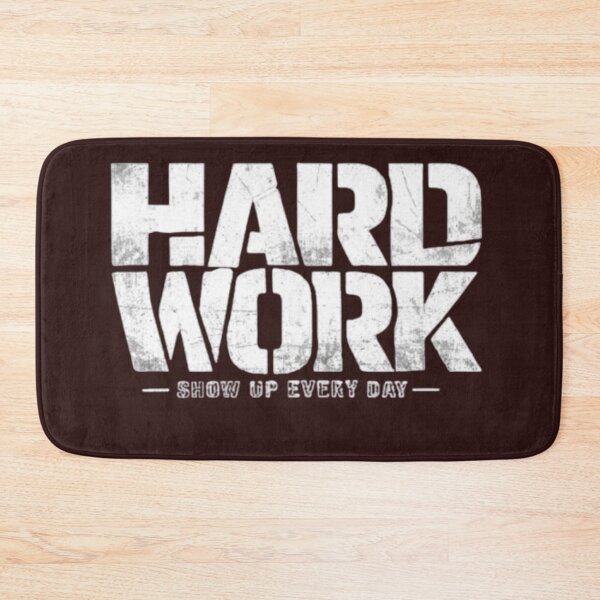 Item preview, Vintage Grunge Typography Design Hard Work Show Up Every Day   designed and sold by HoMya.